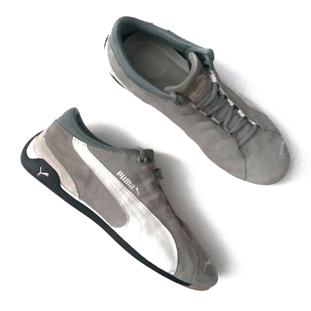 PUMA Suede Color Block Sneakers